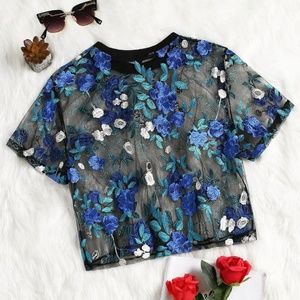 Flower tee